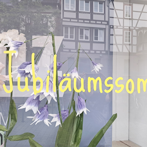 Jubiläumskampagne - Sommer 2026 - Kaufhaus Ganz