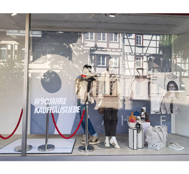 Jubiläumskampagne - Herbst 2026 - Kaufhaus Ganz